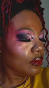 Being glamorous when upset