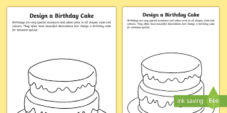 Speech for cake presentation for birthday : Art Design Cake Drawing Picture Teacher Made