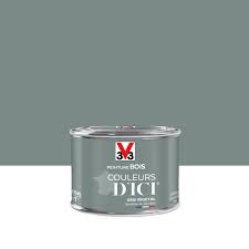 Peinture Bois Exterieur Couleurs D Ici V33 Gris Vegetal Velours 0 125 L En 2020 Peinture Bois Exterieur Peinture Sur Bois Peinture Fer