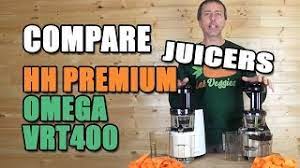 Maybe you would like to learn more about one of these? Comparison Omega Vrt400 Hurom Premium Hh Juicers Youtube