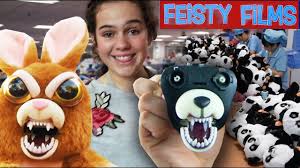 Feisty pets are a fun twist on classic plush animals. Feisty Pets Stuffed Attitude By William Mark Corporation Youtube