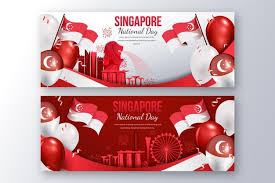 There are fantastic 56% discount for singapore's 56th birthday and indulgent staycation with gastronomic delights for the special national holiday. Singapore National Day Banner Images Free Vectors Stock Photos Psd