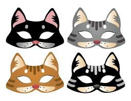Katzen Masken Zum Ausdrucken Familynet Dein Personlicher Familienassistent Katzen Maske Masken Zum Ausdrucken Katzen