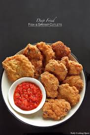 Deep Fried Fish And Shrimp Cutlets Recipe In 2020 Deep Fried Fish Fried Fish Food