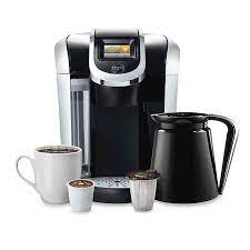 Boasting a colorful, compact design that saves kitchen counter space, this coffee maker is also portable, so it goes whereever you go. Keurig 2 0 K450 Coffee Brewing System Bed Bath Beyond