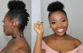 Bushy short natural hair is tricky to manage, and it seems that it doesn't allow for such flexibility in protective hairstyles as longer hair does. Deep Conditioning Natural Hair 4c Natural Hairstyles Short 4c Natural Hair Short Natural Hair Styles