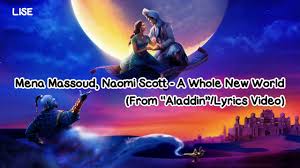 A duet originally recorded by singers brad kane and lea salonga in their respective roles as the singing voices of the main characters aladdin and jasmine. Aladdin 2019 A Whole New World Lyrics Video Chords Chordify