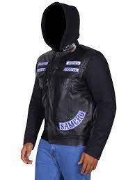 Charlie Hunnam Soa Sons Of Anarchy Leather Jacket Jackets Hoodie Fashion Leather Jacket