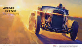 Roadster Automotive Artwork Auto Racing Art Car Artwork