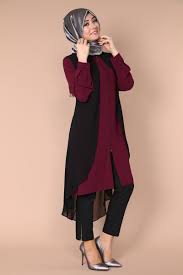 Buyuk Bedenler Nese Sifon Yelek Gorunumlu Tunik Bordo Siyah Urun Kodu Tua8379 S 59 90 Tl Tunik Urunler Yelek