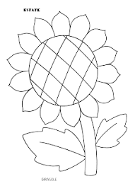 La Maestra Linda Estate Da Colorare Disegno Di Fiori Oggetti Di Artigianato Realizzati Con Cartone Creazioni Di Asilo