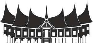 Rumah Gadang Padang Logo Vector Cdr Free Download