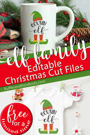 Download Adorable Elf Family Svg Collection For Christmas Crafts