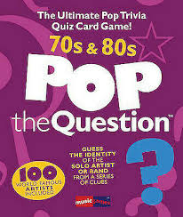This post was created by a member of the buzzfeed community.you can join and make your own. Pop The Question 70s And 80s Music Trivia Game 014025864 For Sale Online Ebay