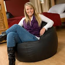 Ollie obviously loves it too! Large Vinyl Puck Bean Bag Chair Bean Bag Chair Kids Bean Bags Leather Bean Bag