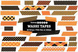 Pink Red Washi Tape Strips Halloween Washi Tape Washi Tape Washi