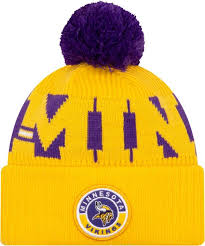 How to viking knit tips part 1. New Era Men S Minnesota Vikings Sideline Sport Gold Knit Hat Dick S Sporting Goods