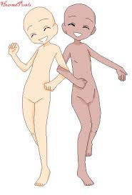 Best Friend Best Friend Anime Base Drawing bases, pozy dlya risovaniya. best friend best friend anime base