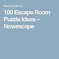 100 Escape Room Puzzle Ideas Nowescape Escape Room Escape Room Game Escape Room Puzzle