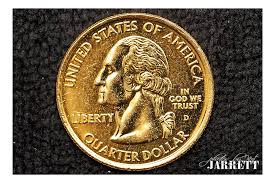 It has a diameter of 0.955 inch (24.26 mm) and a thickness of 0.069 inch (1.75 mm). Golden Az Quarter Kent Jarrett Photography