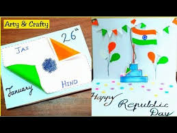 You get the joy and pleasure of creating a beautiful card. Republic Day Card Making Diy Republic Day Greeting Card Republic Day Greeting Card Easy Youtube Card Making Republic Day Cards