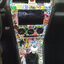 Pin By Tricia Subillaga On Jdm Cars And Such Car Interior Diy Sticker Bomb Car Interior