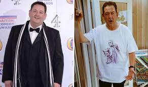 Although many attributed his newfound healthy attitude to the breakdown. Johnny Vegas Weight Loss Comedian Reveals More Secrets Behind Three Stone Weight Loss On Express Co Uk