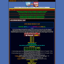Livesgp Com Live Draw Result Widget Result Keluaran Result Master Predictions