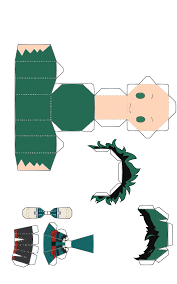 Pin By Ashley Nath On Paper Craft In 2020 Anime Crafts Anime Paper Paper Doll Template