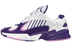 This month, adidas revealed its first wave of sneakers when goku showed off his shoes, and freeza stepped. Dragon Ball Z X Adidas Yung 1 Frieza Cloud White Unity Purple Clear Lilac Sole Collector