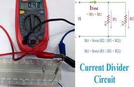 Current Divider Circuit In 2020 Electronics Circuit Circuit Ohms Law