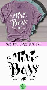 Download Mini Boss Svg Baby Shirt Svg 516825 Svgs Design Bundles Kids Shirts Vinyl Baby Shirts Girls Shirts Vinyl
