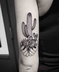 The Best Cactus Tattoos Black Ink Tattoos Tattoos Sleeve Tattoos