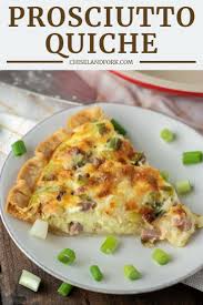 Prosciutto Quiche Recipe Chisel Fork Recipe In 2020 Quiche Recipes Prosciutto Breakfast Recipes
