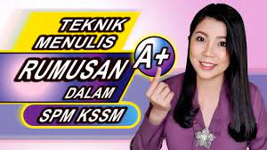 Mulai dari contoh rumusan masalah penelitian, contoh. Tip Bm Kssm Teknik Menulis Rumusan A Dalam Spm Bahasa Melayu Kelas Live