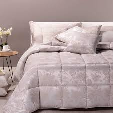 Il piumone letto è l'imbottitura, in piuma o in microfibra. Trapunta Invernale Matrimoniale Caleffi Roseto In Raso Jacquard Tempesta Home