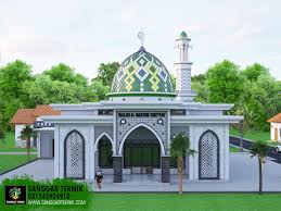 Download contoh proposal pembangunan mushola lengkap. Gratis Download Gambar Desain Masjid Format Autocad Dan Sketchup Sanggar Teknik