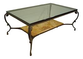 Saw something that caught your attention? Sherrill Furniture Contemporary Modern 58 Accent Coffee Table Glass Top And Metal Base Chairish