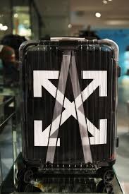 Off White X Rimowa Suitcase Saint Laurent Valentino Balenciaga