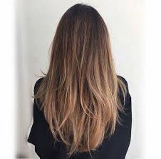 Cheveux Long Chatain Degrade Coupes Cheveux Mi Longs Degrades Balayage Cheveux Bruns Coupe Cheveux Long