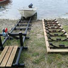 Rollers On The Right Boat Lift Dock Lake Dock Boat Dock
