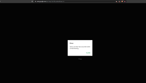 When the black screen is displayed, the right click context menu also didn't work, indicating the page itself is not rendered. Google Hangouts Google Meet Screenshare Feature Is Non Functional Issue 1982 Brave Brave Browser Github