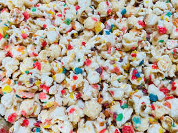 Fruity Pebbles Cereal Popcorn Lg 16 oz Bag