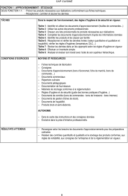 Cap Cuisine Referentiel Des Activites Professionnelles Pdf Telechargement Gratuit