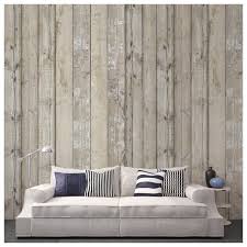 Papier peint expanse sur intisse as creation imitation mur brique. Papier Peint Planches En Bois Blanc Scrapwood
