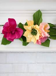 Maybe you would like to learn more about one of these? Make A Crepe Paper Flower Garland A Beautiful Mess