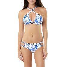 Juniors West Palm Beach Bikini Top Girl S Size Medium Multicolor Bikinis Bikini Tops Bikini Beach