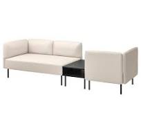 LILLEHEM ลิลเลเฮม โซฟาโมดูลาร์ 3 ที่นั่ง+โต๊ะข้าง, วิสเล่ เบ ...