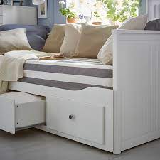 Daybeds with pop up trundle | homesfeed. Hemnes White Day Bed With 3 Drawers 80x200 Cm Ikea