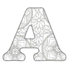 To print any of these free block templates below, simply right click on any letter with your mouse and choose save image as. Cool Lettering Fancy Text Cool Fonts Stencils Patterns Monograms Stencils Diy Projects